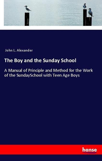 The Boy and the Sunday School: A Manual of Principle and Method for the Work of the SundaySchool with Teen Age Boys