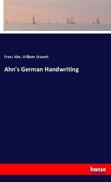 Ahns German Handwriting
