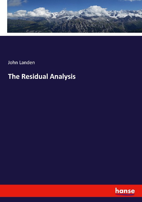 The Residual Analysis