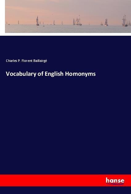 Vocabulary of English Homonyms