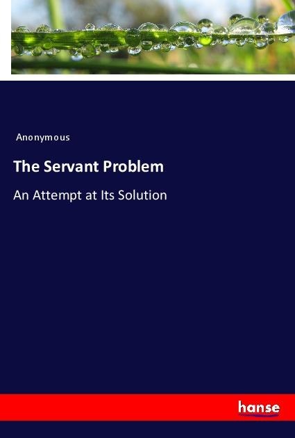 The Servant Problem: An Attempt at Its Solution