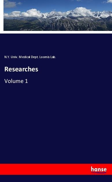 Researches: Volume 1