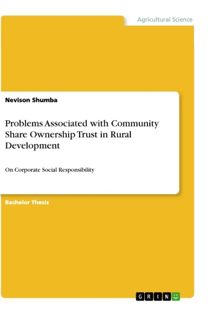 Problems Associated with Community Share Ownership Trust in Rural Development: On Corporate Social Responsibility