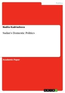 Sudans Domestic Politics
