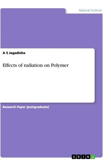 Effects of radiation on Polymer