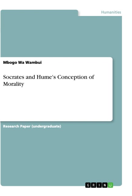 Socrates and Humes Conception of Morality