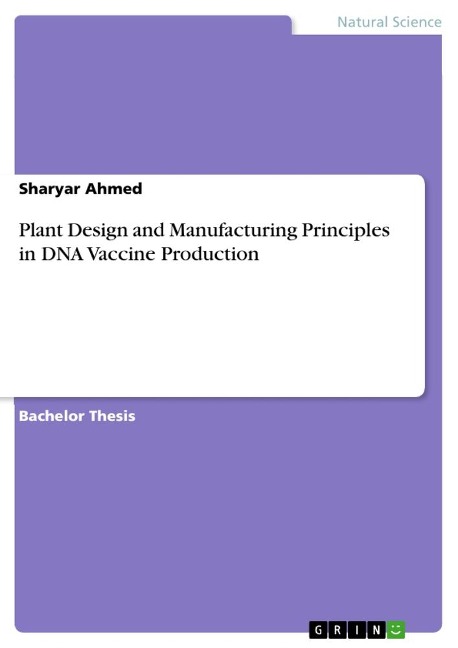 Plant Design and Manufacturing Principles in DNA Vaccine Production