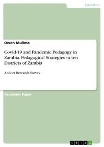 Covid-19 and Pandemic Pedagogy in Zambia. Pedagogical Strategies in ten Districts of Zambia: A short Research Survey