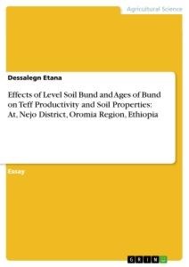 Effects of Level Soil Bund and Ages of Bund on Teff Productivity and Soil Properties: At, Nejo District, Oromia Region, Ethiopia