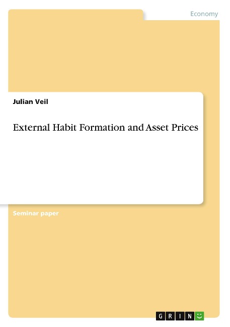 External Habit Formation and Asset Prices