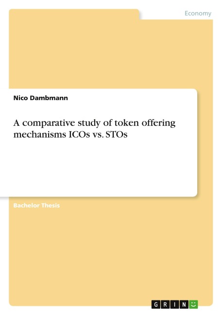 A comparative study of token offering mechanisms ICOs vs. STOs