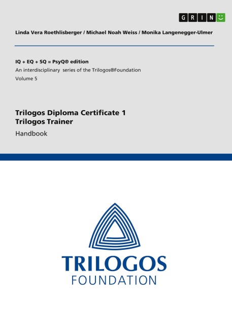 Trilogos Diploma Certificate 1 - Trilogos Trainer: Handbook