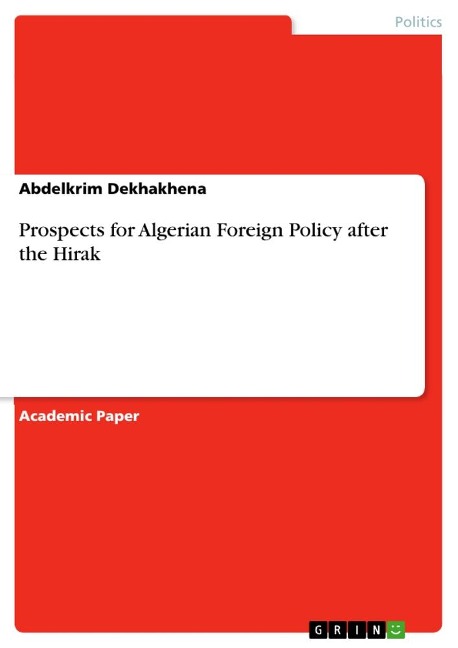 Prospects for Algerian Foreign Policy after the Hirak