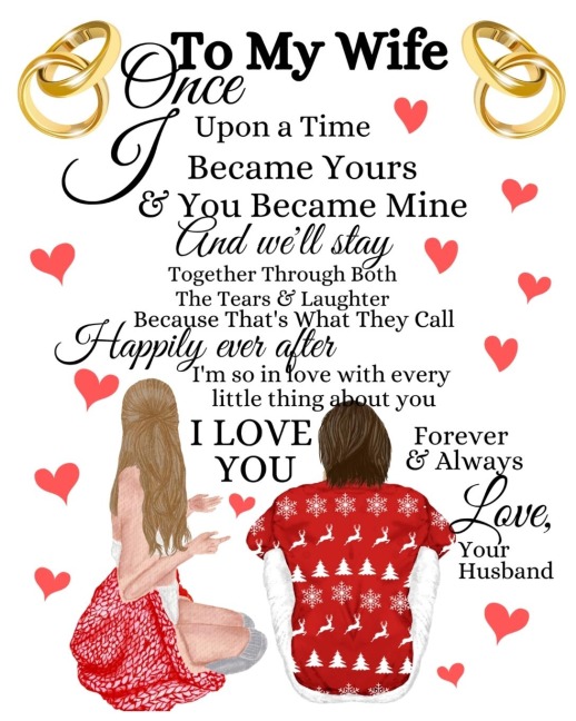 To My Wife Once Upon A Time I Became Yours & You Became Mine And Well Stay Together Through Both The Tears & Laughter: 20th Anniversary Gifts For Wife - Love What You Do - Blank Paperback Journal  With Black Lines To Write In Inspirational Quotes, Notes