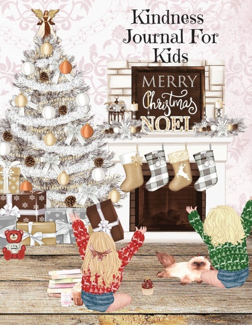 Kindness Journal For Kids: Cute Daily Gratitude, Thankfulness & Happiness Journal for Boys & Girls For The Holidays - Journaling Activity Book for Children - Large Notebook  Lined Pages 8.5x11, 120 Pages Ruled Diary Notepad With Printed Cover Of Christ
