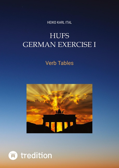 HUFS German Exercise I: Verb Tables