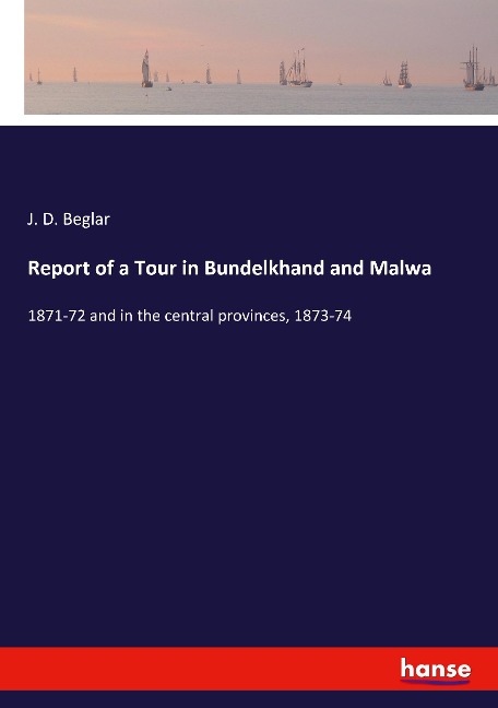 Report of a Tour in Bundelkhand and Malwa: 1871-72 and in the central provinces, 1873-74