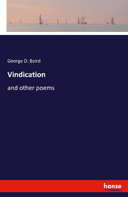 Vindication: and other poems