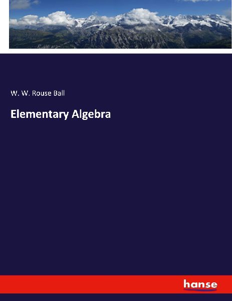 Elementary Algebra