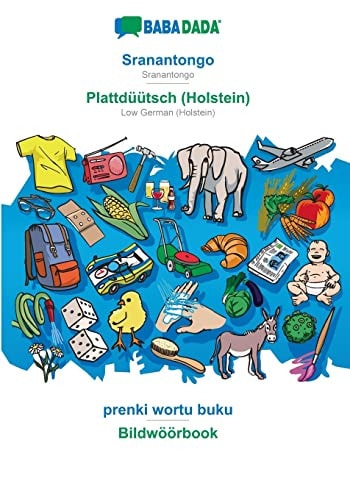 Sranantongo - Plattdüütsch (Holstein), prenki wortu buku BABADADA Sranantongo - Low German (Holstein), visual dictionary