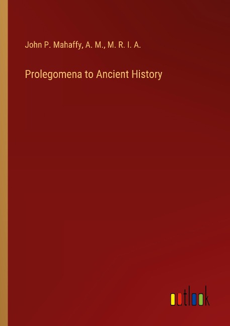 Prolegomena to Ancient History