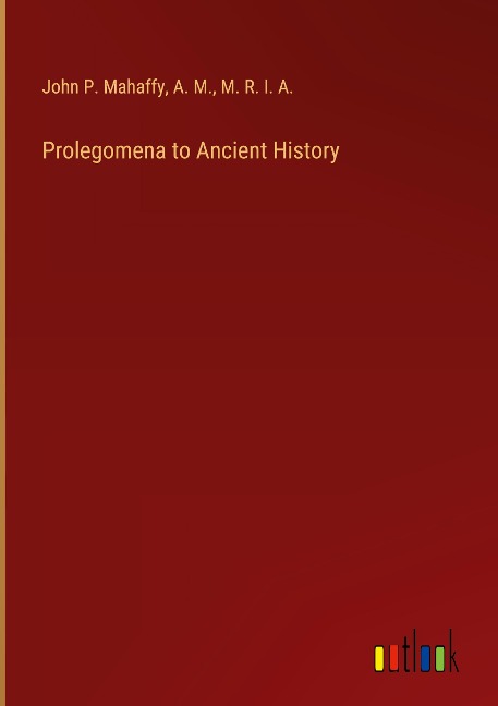 Prolegomena to Ancient History