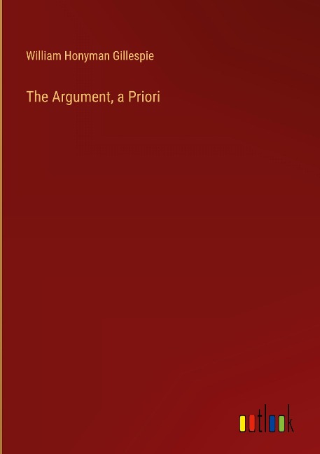 The Argument, a Priori