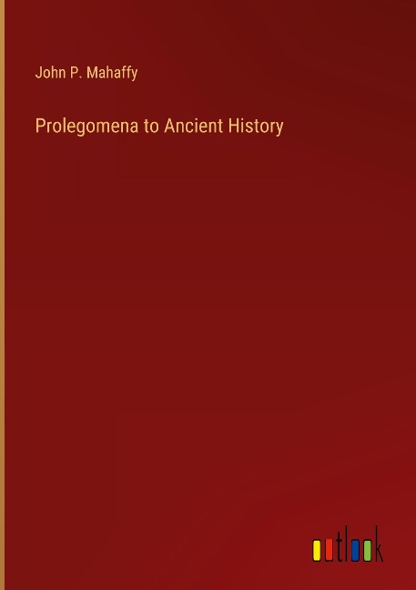 Prolegomena to Ancient History