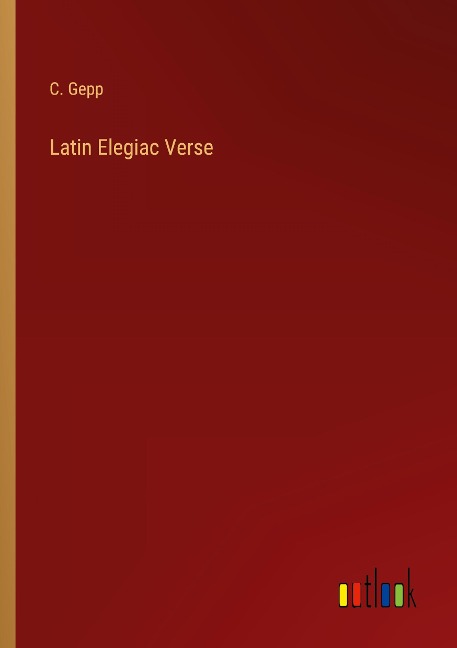 Latin Elegiac Verse