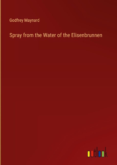 Spray from the Water of the Elisenbrunnen
