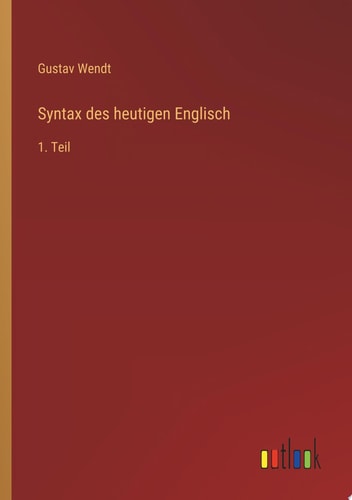 Syntax des heutigen Englisch 1. Teil