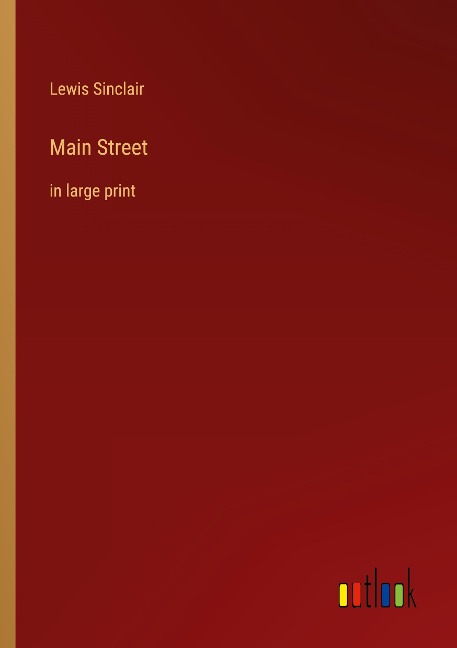 Main Street: in large print