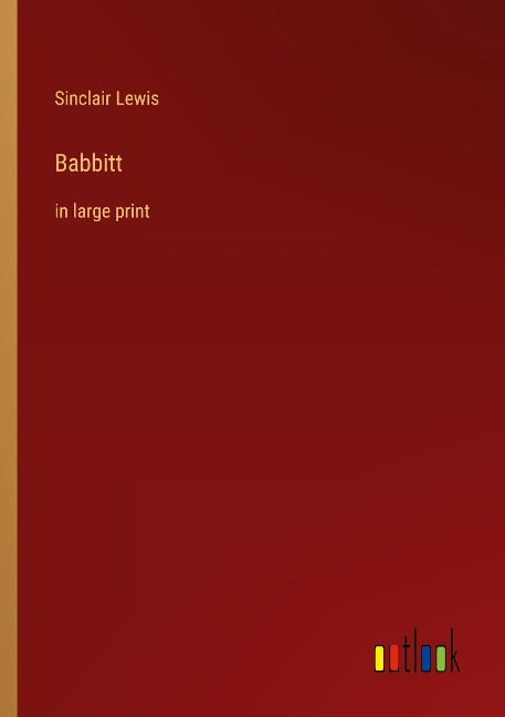 Babbitt: in large print