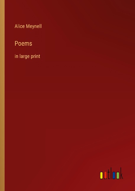 Poems: in large print