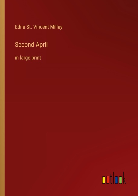 Second April: in large print