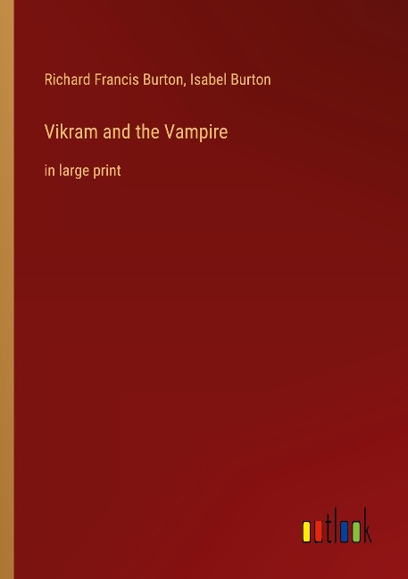 Vikram and the Vampire: in large print