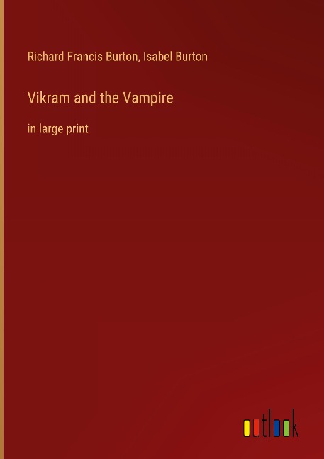 Vikram and the Vampire: in large print