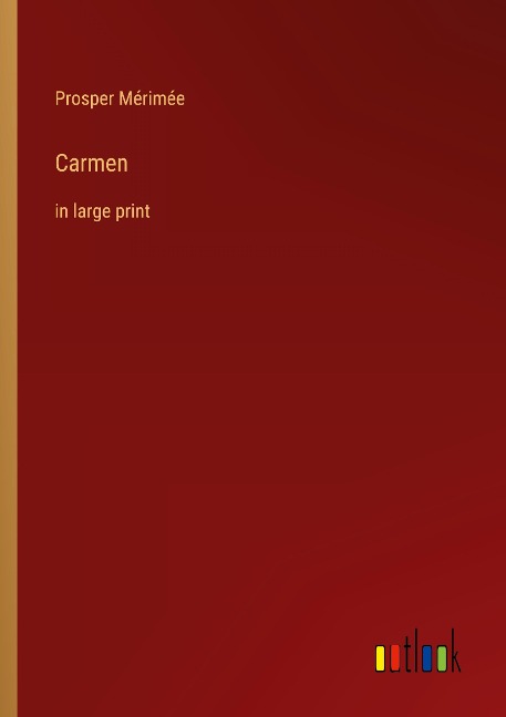 Carmen: in large print