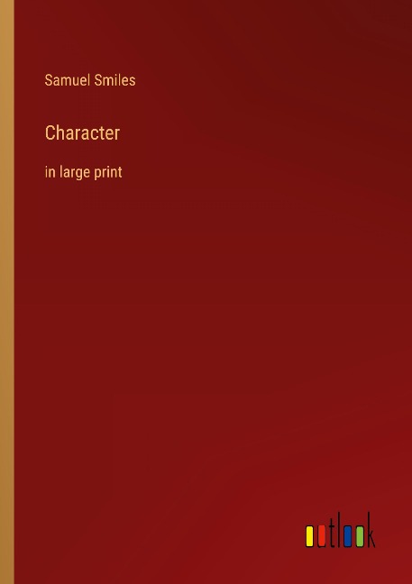 Character: in large print