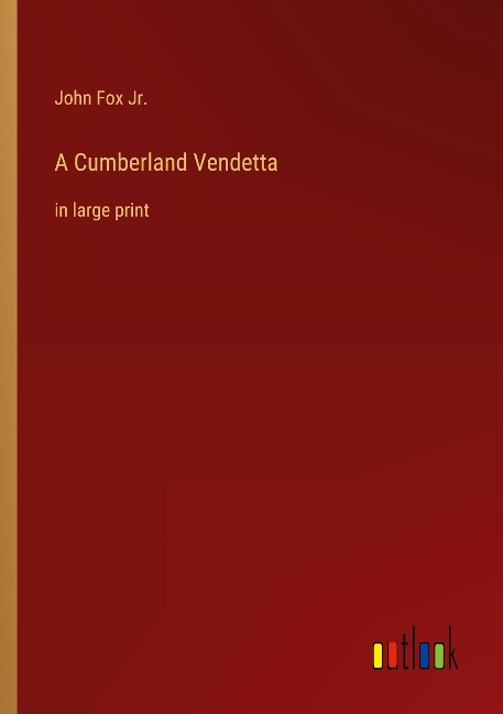 A Cumberland Vendetta: in large print