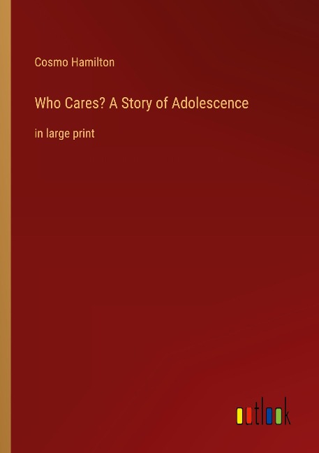 Who Cares? A Story of Adolescence: in large print