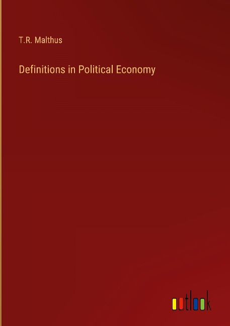 Definitions in Political Economy