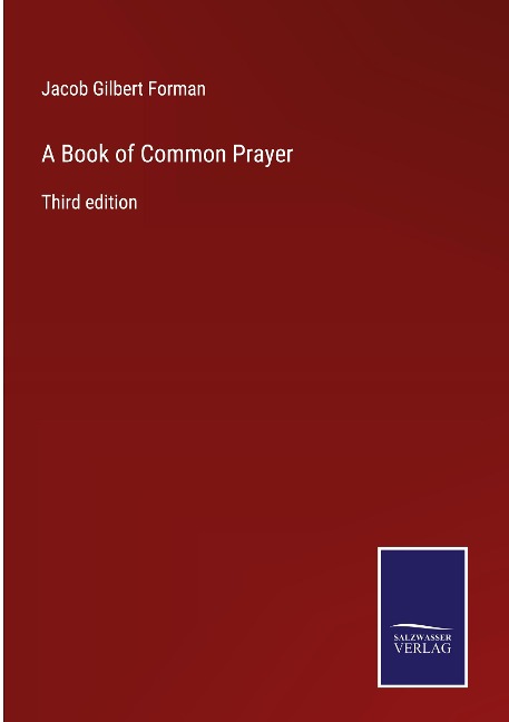 A Book of Common Prayer: Third edition