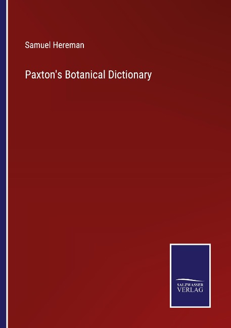 Paxtons Botanical Dictionary