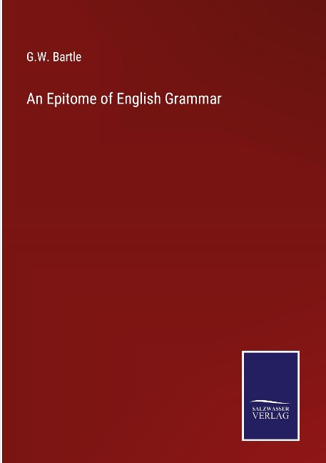 An Epitome of English Grammar