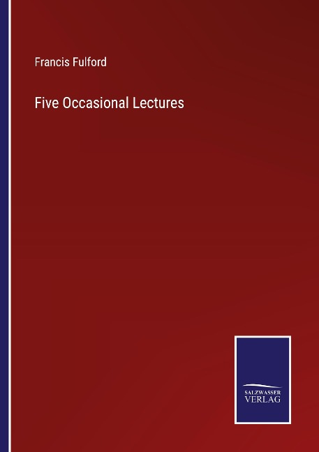 Five Occasional Lectures
