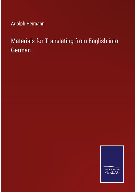 Materials for Translating from English into German