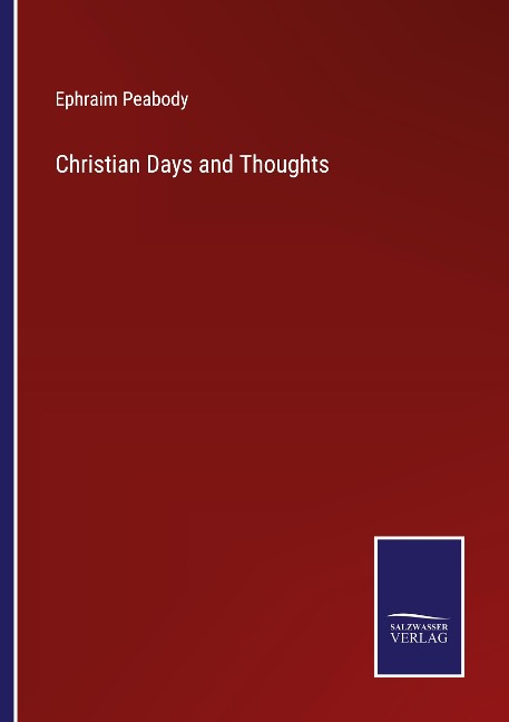 Christian Days and Thoughts