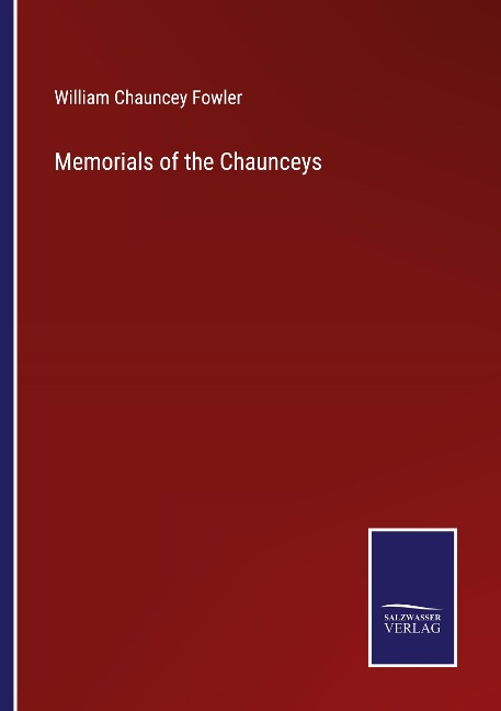 Memorials of the Chaunceys