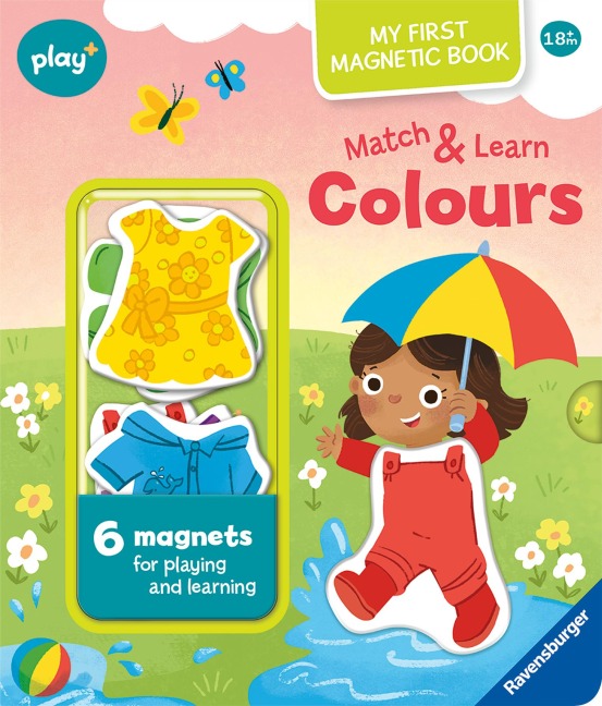 Play+ My first Magnetic Book: Match and Learn Colours